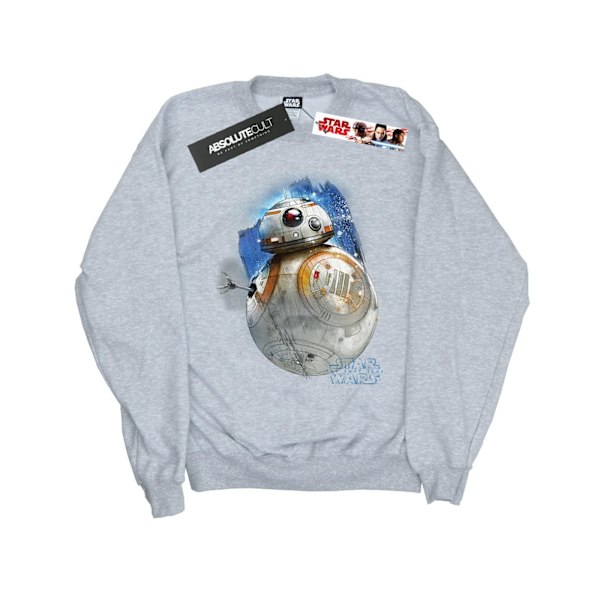 Star Wars: The Last Jedi Boys BB-8 Borstad Sweatshirt 5-6 år Sports Grey 5-6 Years