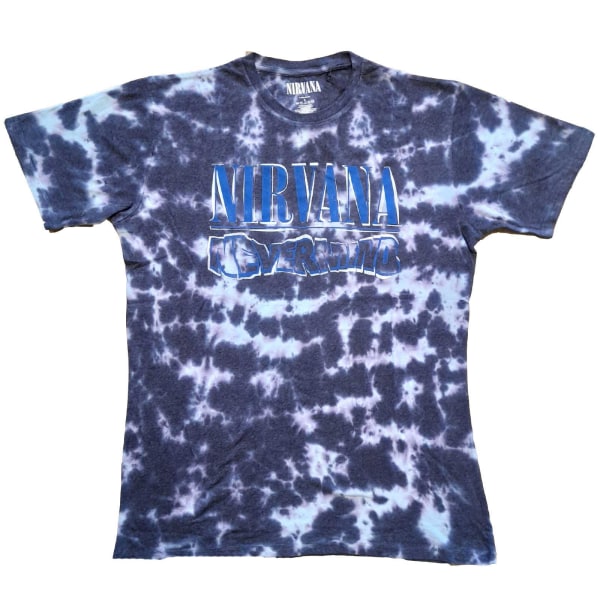 Nirvana Unisex Vuxen Nevermind Dip Dye Logo T-shirt M Lila Purple M