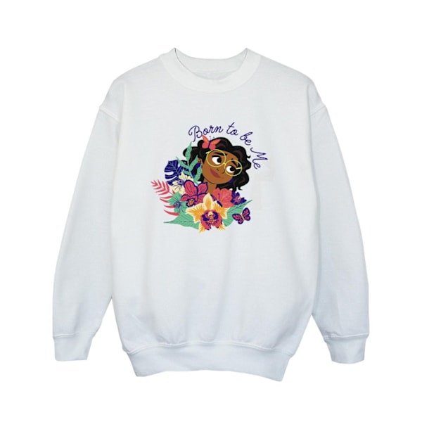 Disney Girls Encanto Born To Be Me Sweatshirt 3-4 År Vit White 3-4 Years