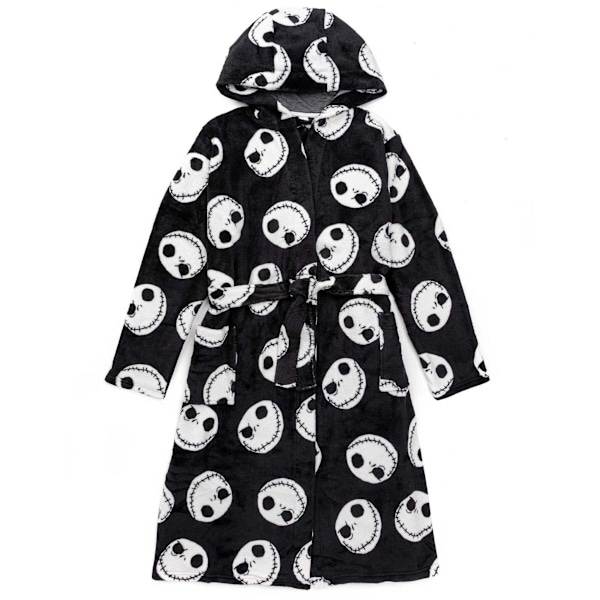 Nightmare Before Christmas Herr Jack Skellington Morgonrock Black/White XXL