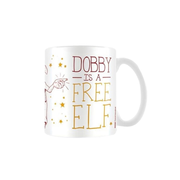 Harry Potter Dobby Mugg En Storlek Vit White One Size