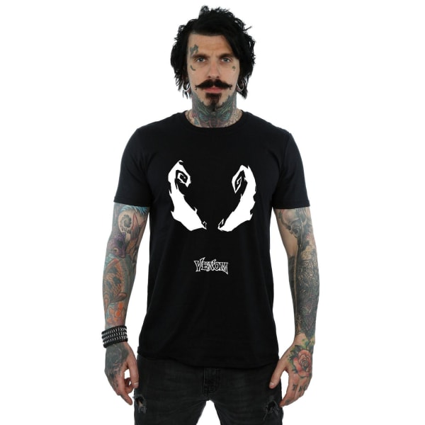 Spider-Man Herr Venom Cotton T-shirt L Svart Black L
