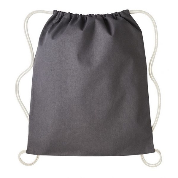 Nutshell Dragsnöre Gymsac En Storlek Skiffer Ljusgrå/Naturlig Slate Light Grey/Natural One Size