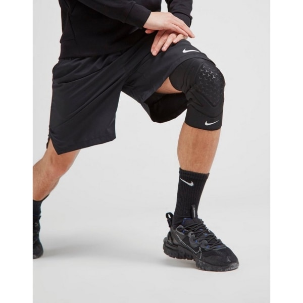 Nike Unisex Adult Pro Closed Patella 3.0 Compression Knee Suppo Black/White XL