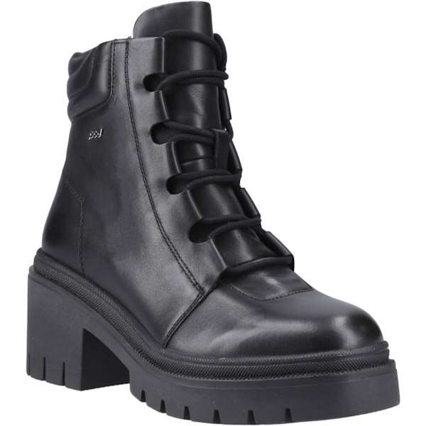 POD Dam/Kvinnor Winona Läder Stövel med Klack 5.5 UK Svart Black 5.5 UK