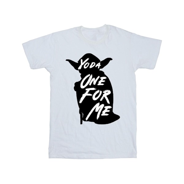 Star Wars Boys Yoda One For Me T-Shirt 3-4 år Vit White 3-4 Years