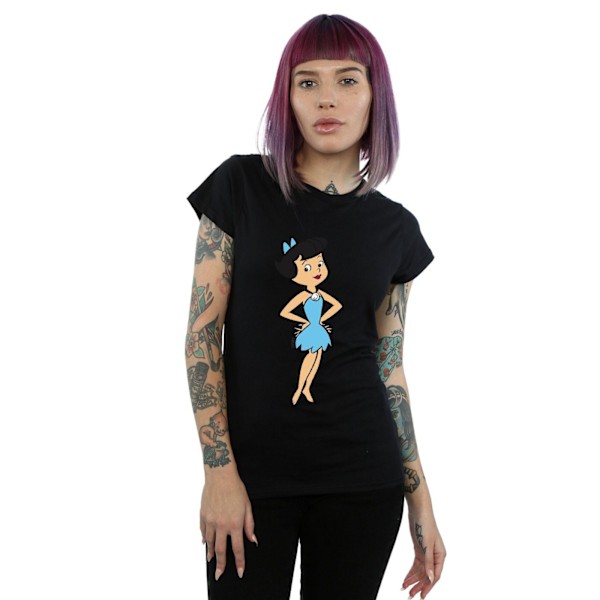 The Flintstones Dam/Damer Betty Rubble Klassisk Pose Bomull Black XXL