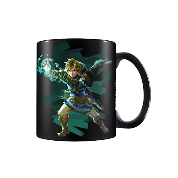 The Legend Of Zelda: Tears Of The Kingdom Sacred Power Link Mug Black One Size