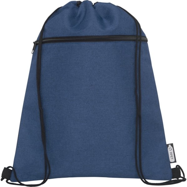 Bullet Ross Återvunnen Dragsnöreväska En Storlek Marinblå Heather Navy Heather One Size