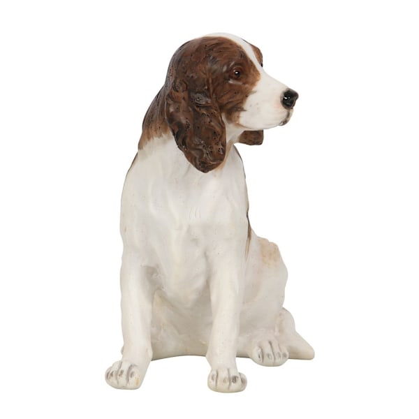 Something Different Resin Springer Spaniel Prydnad En Storlek Wh White/Brown One Size