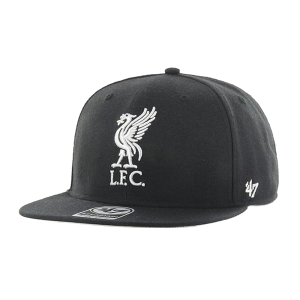 Liverpool FC No Shot Captain 47 Snapback Keps One Size Svart/Vit Black/White One Size