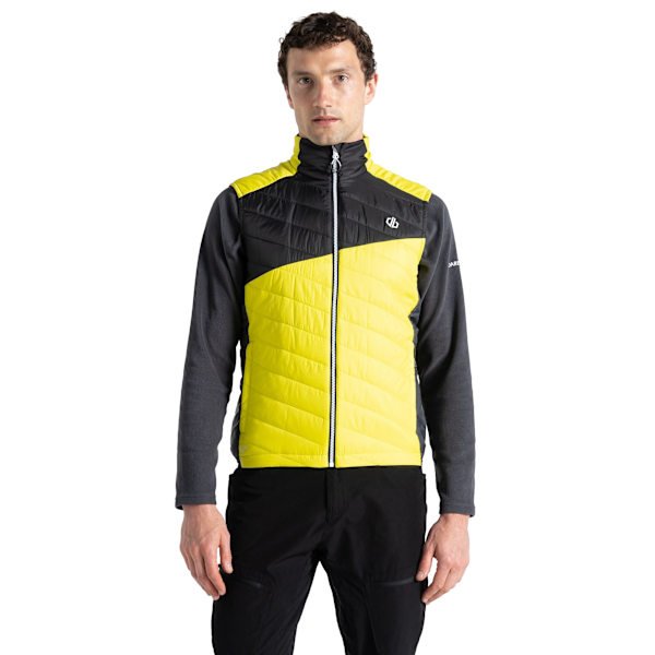 Dare 2B Touring Vadderad Lättviktsväst för Män 3XL Neon Spring/ Neon Spring/Black 3XL