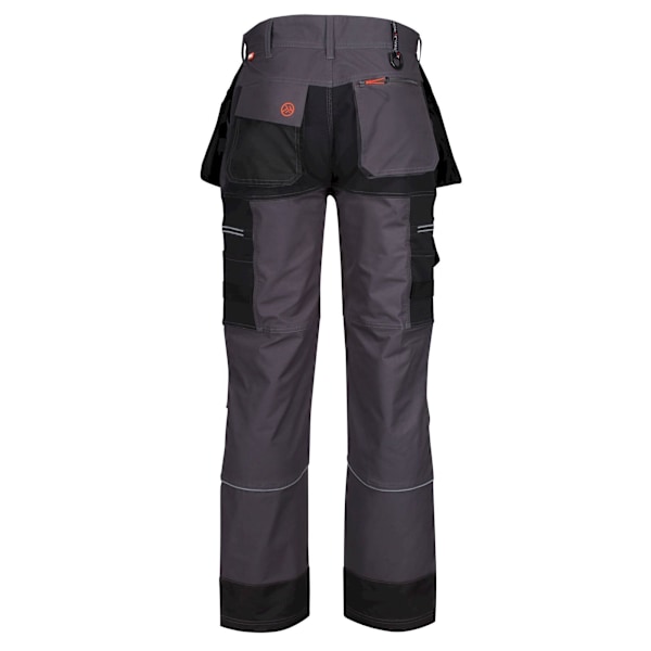 Regatta Professional Softshell Stretch Arbetsbyxor Herr 42L I Iron/Black 42L