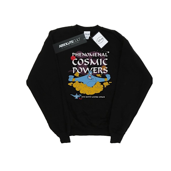 Disney Mens Aladdin Genie Phenomenal Cosmic Powers Sweatshirt X Black XXL
