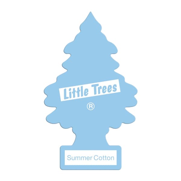 Little Trees Summer Cotton Luftfräschare One Size Blå Blue One Size