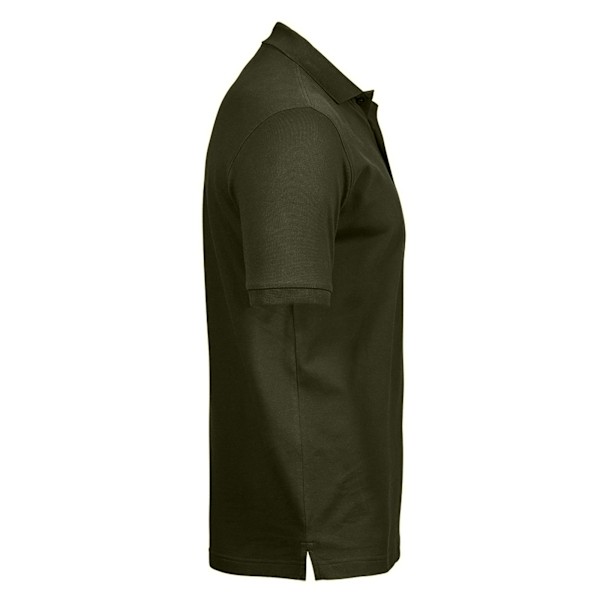 Tee Jays Lyxig Stretch Pikétröja för Män Mörkgrön Deep Green M