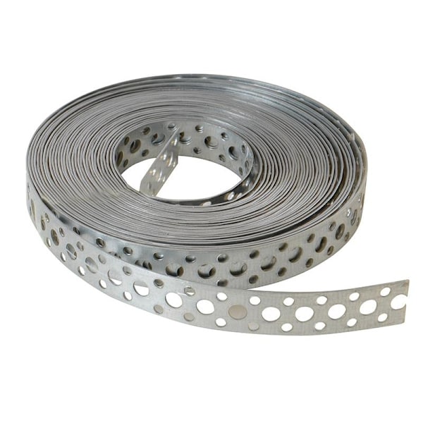 Forgefix Byggares Galvaniserade Fixeringsband 20mm X 1.0 X 10m Box Galvanised One Size