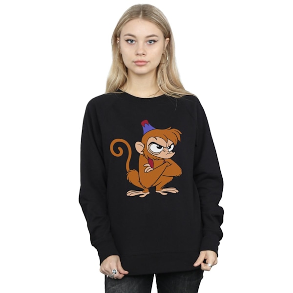 Disney Dam/Kvinnor Aladdin Angry Abu Sweatshirt XXL Svart Black XXL