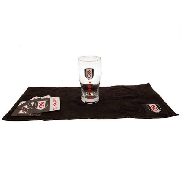 Fulham FC Crest Bar Set One Size Svart/Vit Black/White One Size