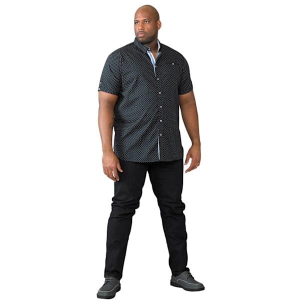 Duke Herr D555 Rockford Carlos Stretch Jeans 52S Svart Black 52S