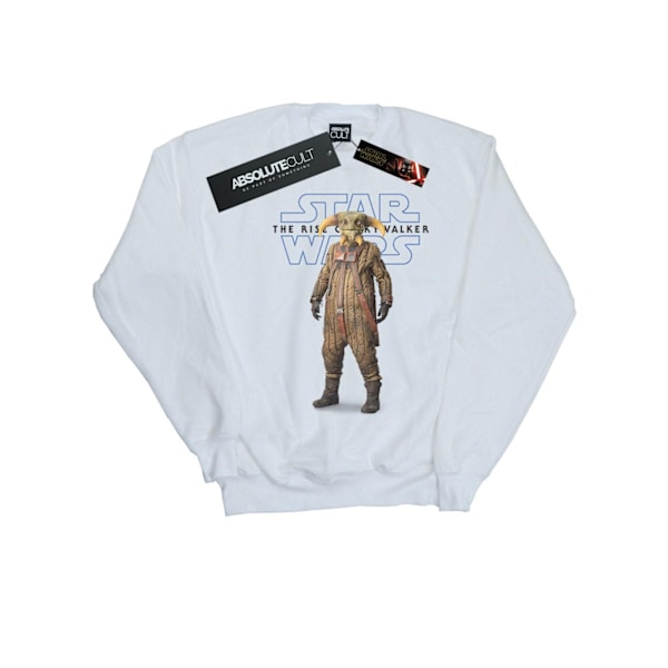 Star Wars Mens The Rise Of Skywalker Boolio Sweatshirt 4XL Vit White 4XL