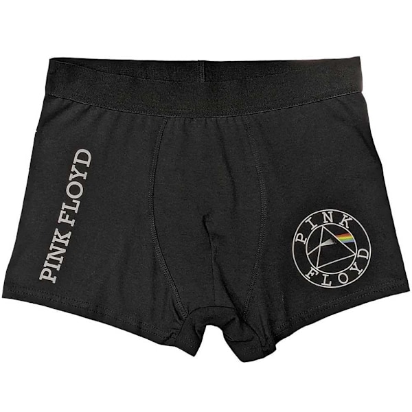 Pink Floyd Unisex Adult Circle Logo Boxershorts M Svart Black M