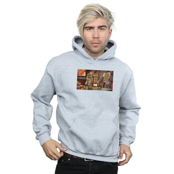 Scoobynatural Mens Supernatural Snacks Hoodie M Sports Grey Sports Grey M