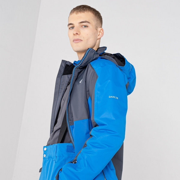 Dare 2B Herr Observe II Vattentät Skidjacka XXL Athletic Blue Athletic Blue/Ebony Grey XXL