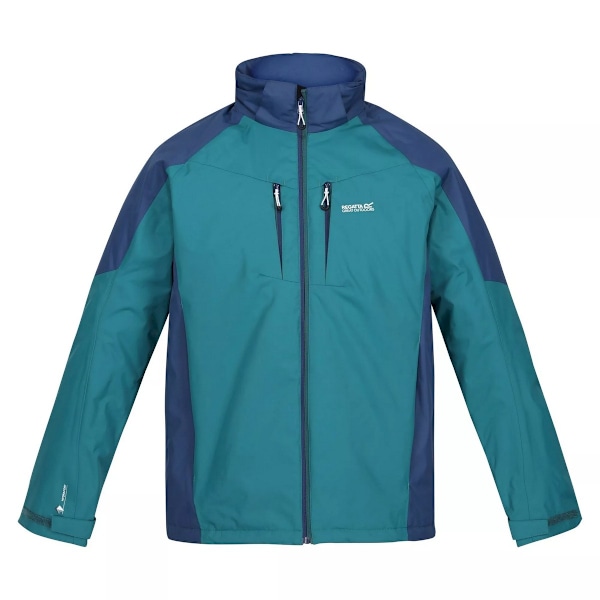 Regatta Calderdale Vattentät Jacka XXL Pacific Green/Adm Pacific Green/Admiral Blue XXL