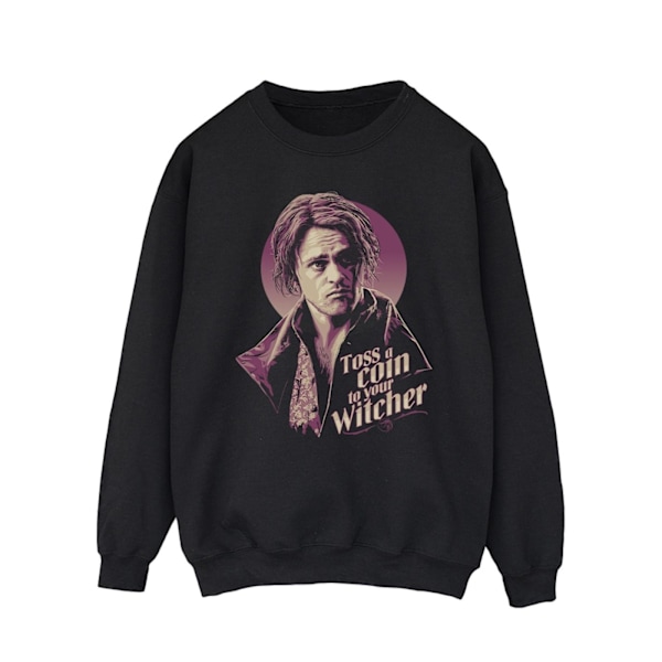 Netflix The Witcher Bard Toss A Coin Sweatshirt M Svart Black M