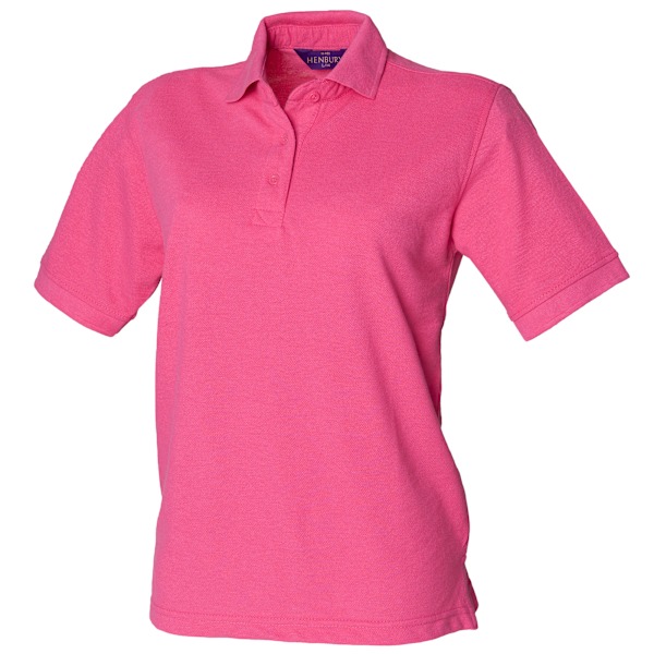 Henbury Dam/Kvinnor 65/35 Poloskjorta XS Fuchsia Fuchsia XS