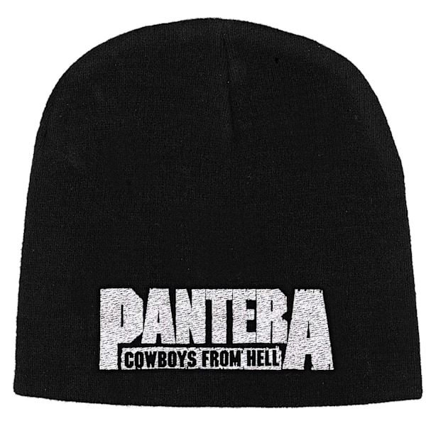 Pantera Unisex Vuxen Cowboys From Hell Beanie One Size Svart Black One Size