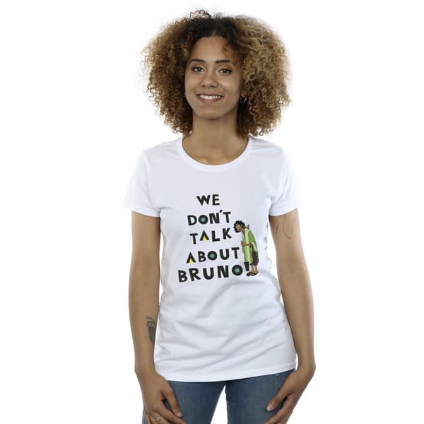 Disney Dam/Dam Encanto Vi Pratar Inte Om Bruno Pojke Bomull White S