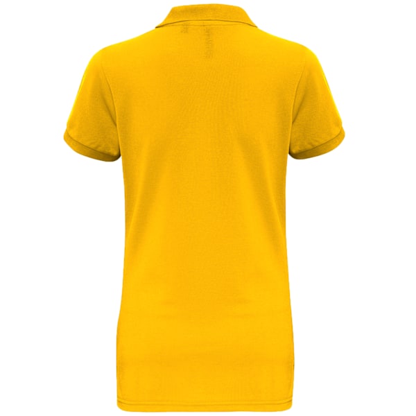 Asquith & Fox Dam/Damer Kortärmad Performance Blend Polo Sunflower L