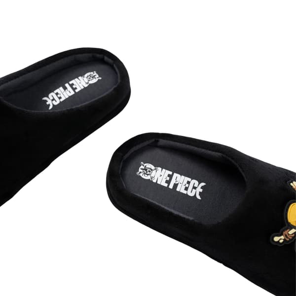 One Piece Pojkar Logotyp Tofflor 3 UK Svart Black 3 UK