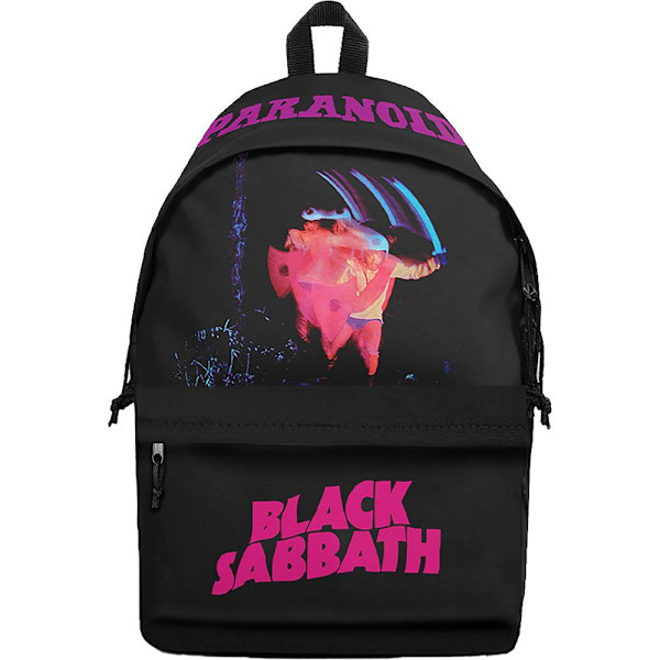Black Sabbath Paranoid Ryggsäck One Size Svart Black One Size