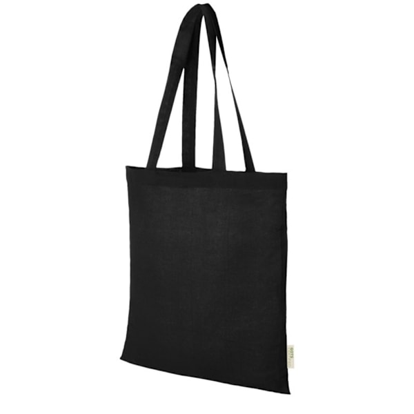 Bullet Orissa Ekologisk Bomull Tote Bag One Size Solid Black Solid Black One Size