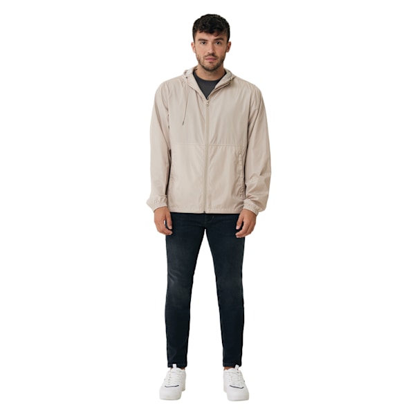 Iqoniq Unisex Vuxen Logan Återvunnen Polyester Lättviktsjacka Beige XL