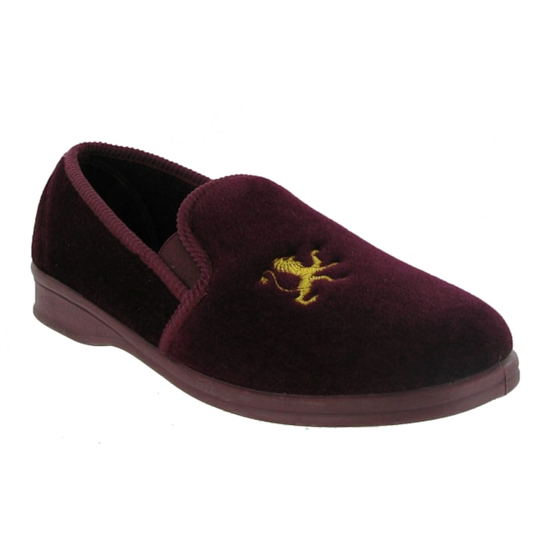 Mirak Warminster/Frank Slip-On Slipper / Herrtofflor / Klassiska tofflor Wine 11 UK