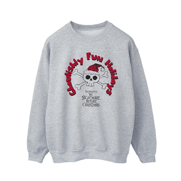 Disney Herr The Nightmare Before Christmas Ghoulishly Fun Holida Sports Grey L