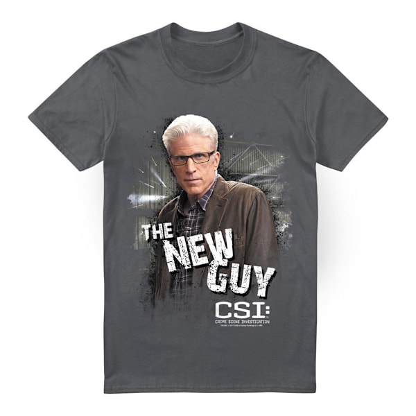CSI Herr The New Guy T-Shirt M Kolgrå Charcoal M