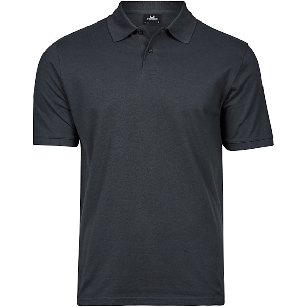 Tee Jays herrpiquépoloskjorta 3XL mörkgrå Dark Grey 3XL