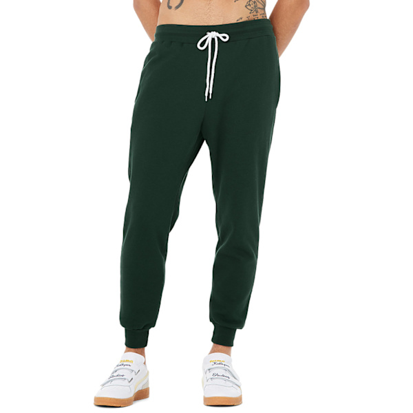 Bella + Canvas Unisex Jogger Sweatpants XS Forest Green Forest Green XS