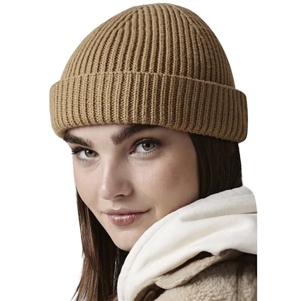Beechfield Harbour Beanie One Size Biscuit Biscuit One Size