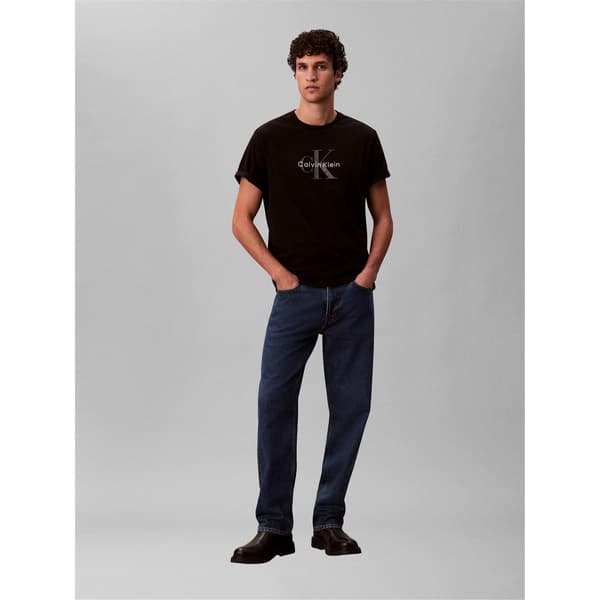 Calvin Klein Herr Monogram T-shirt M Svart Black M