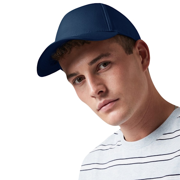 Beechfield Urbanwear 5 Panel Snapback Cap One Size Navy Navy One Size