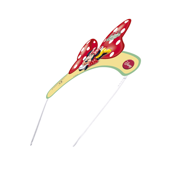 Disney Minnie´s Cafe Tiara (6-pack) One Size Röd/Kräm Red/Cream One Size
