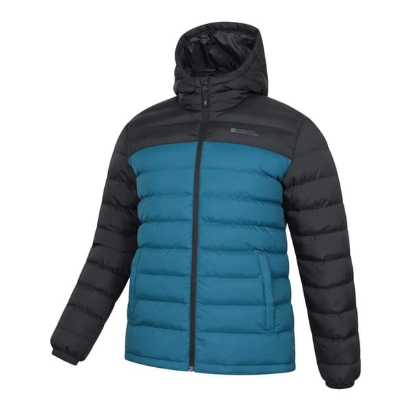 Mountain Warehouse Herr Seasons II Camo Vadderad Jacka L Petrol Petrol L