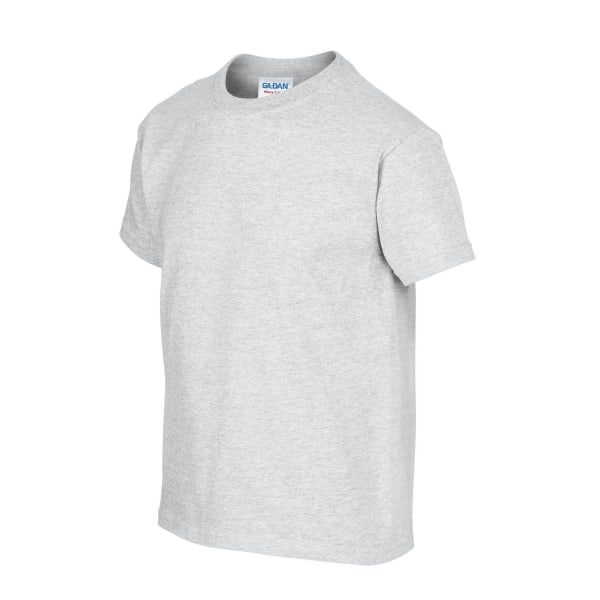 Gildan Barn/Barn Plain Bomull Tung T-shirt 7-8 År Ash Ash 7-8 Years
