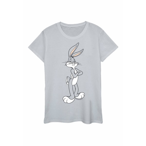 Looney Tunes Dam/Dam Bugs Bunny Crossed Arms Cotton T-Shi Sports Grey M